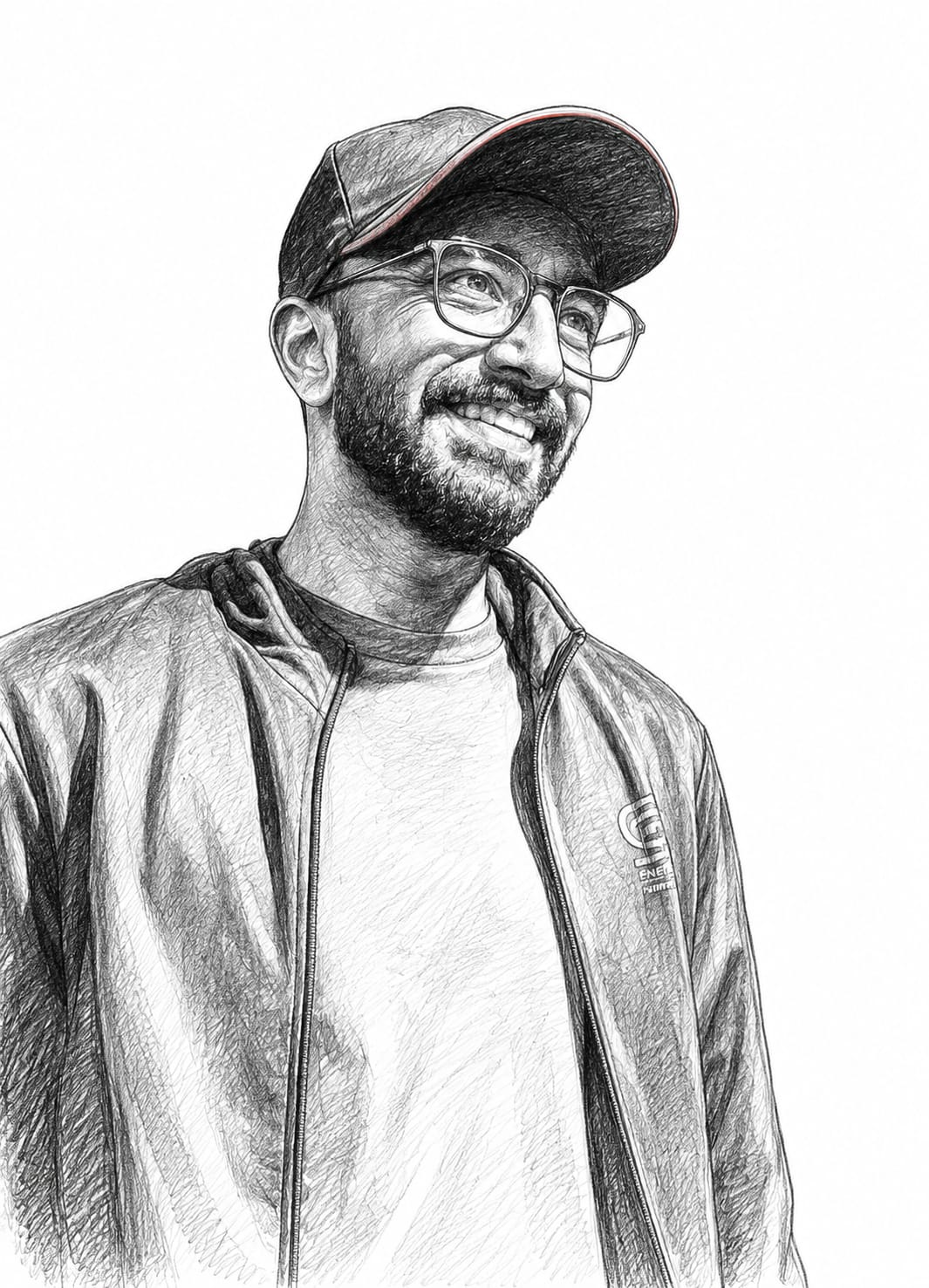 Elisha G Joy — Pencil Sketch